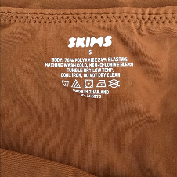 SKIMS Fits Everybody Long Slip Dress | Bronze - Picture 10 of 16